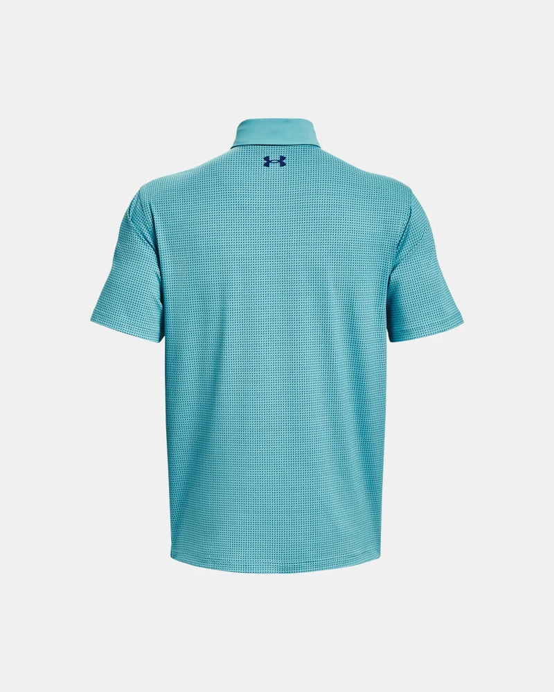 UNDER ARMOUR Men's UA Tee To Green Printed Polo Shirt